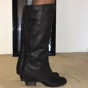 Fergalicious Tall black boots
